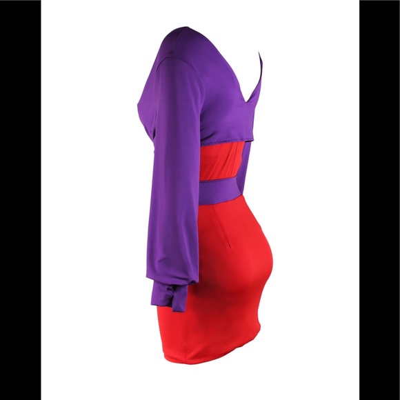 Designer Inspired Cut Out Dress - Picture 2 of 3